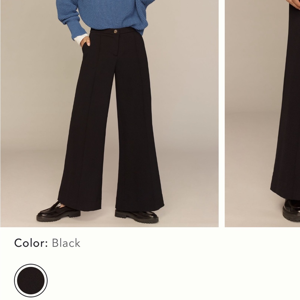 Reformation Black teddy pants - Picture 5 of 7